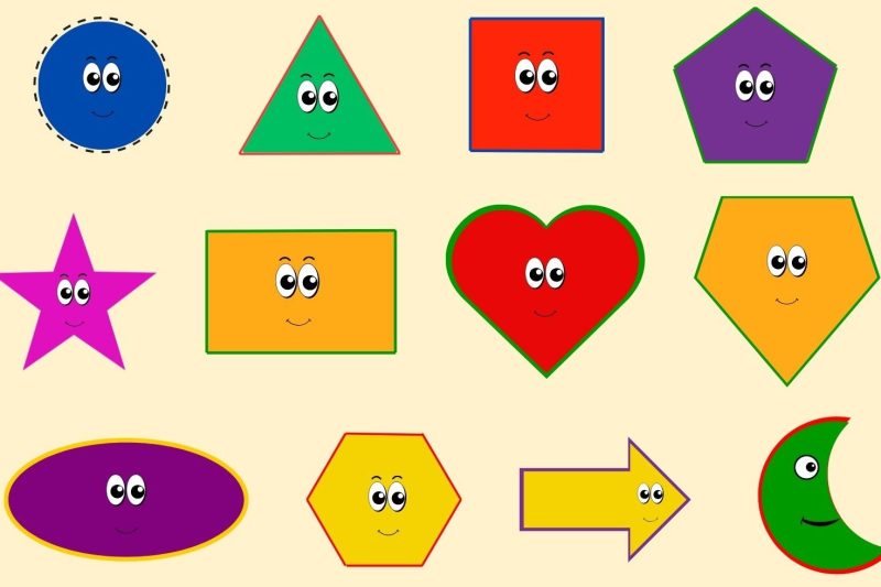 2d Shape flashcard – Fun Interactive Learning