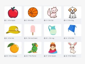 alphabet thumb